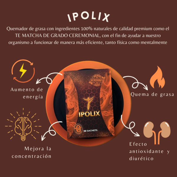 Ipolix - Energía y quemador de grasa - Imagen 2